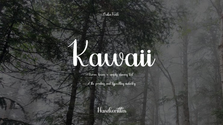 Kawaii Font