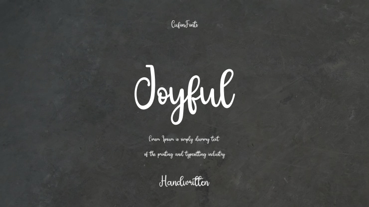 Joyful Font