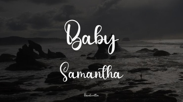Baby Samantha Font