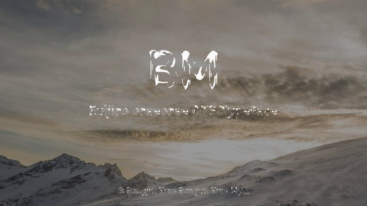 BM Euljiro oraeorae OTF Font