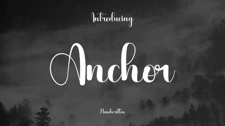 Anchor Font