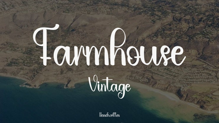 Farmhouse Vintage Font