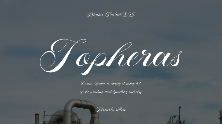 Fopheras Font