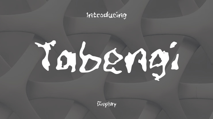 Tabengi Font
