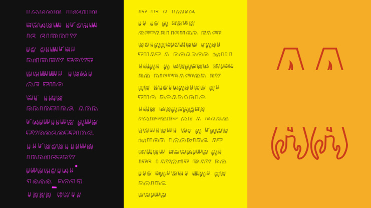 Handwriting Blood Monogram Font