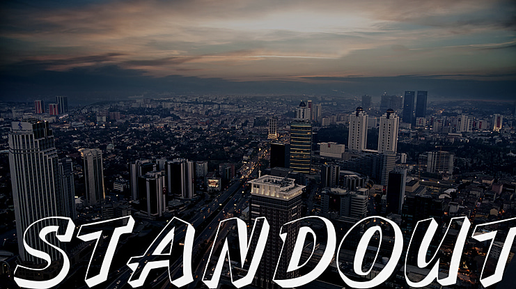 Standout Font