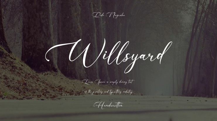 Willsyard Font