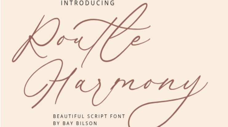 Routle Harmony Font
