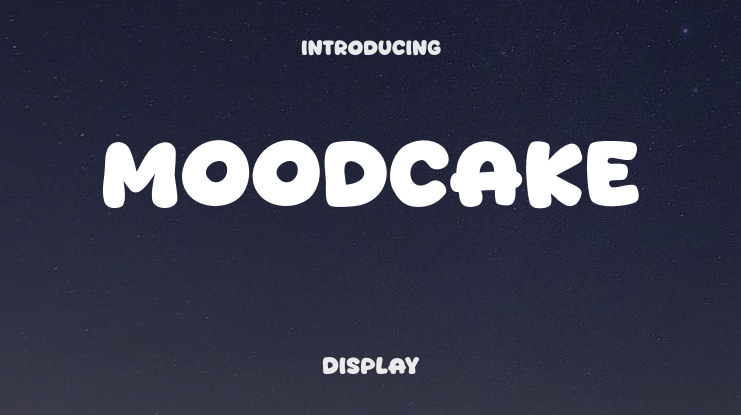 Moodcake Font