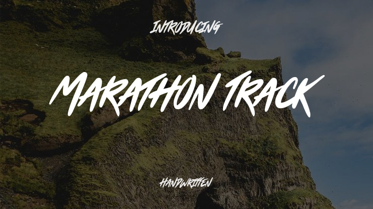 Marathon Track Font
