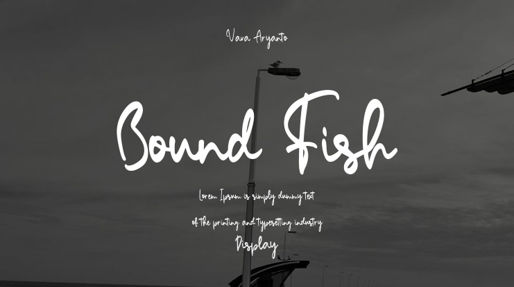 Bound Fish Font