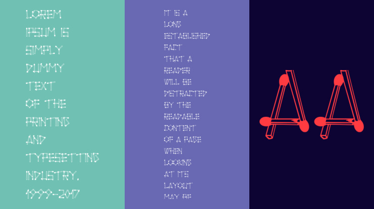 Vintages Matches Font