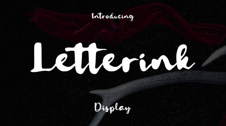 Letterink Font