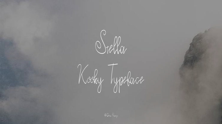 Stella Kooky Font