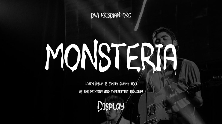 MONSTERIA Font
