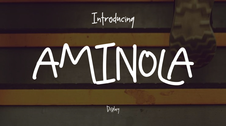 AMINOLA Font