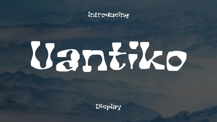 Uantiko Font