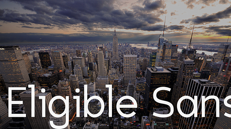 Eligible Sans Font Family