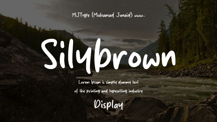 Silybrown Font