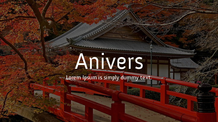 Anivers Font