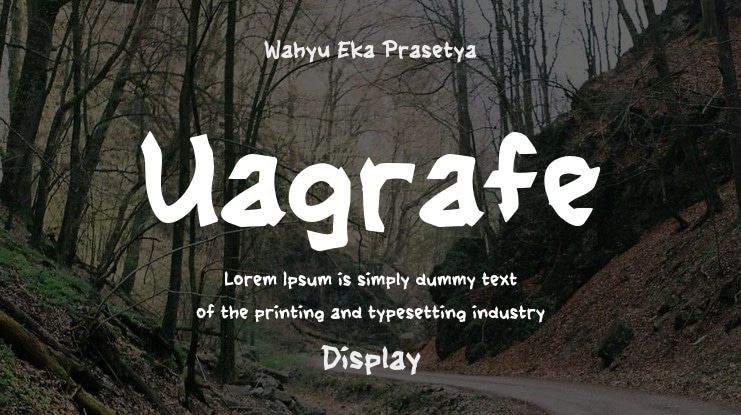 Uagrafe Font