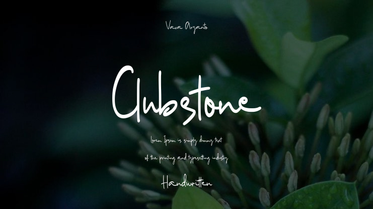 Clubstone Font