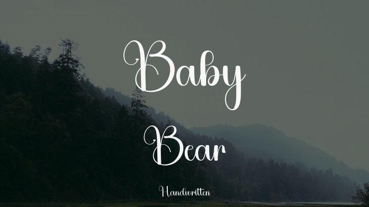 Baby Bear Font