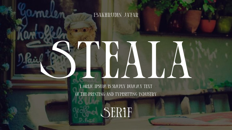 Steala Font
