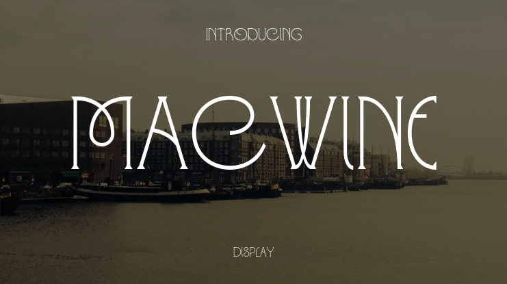 Macwine Font