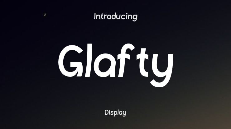 Glafty Font