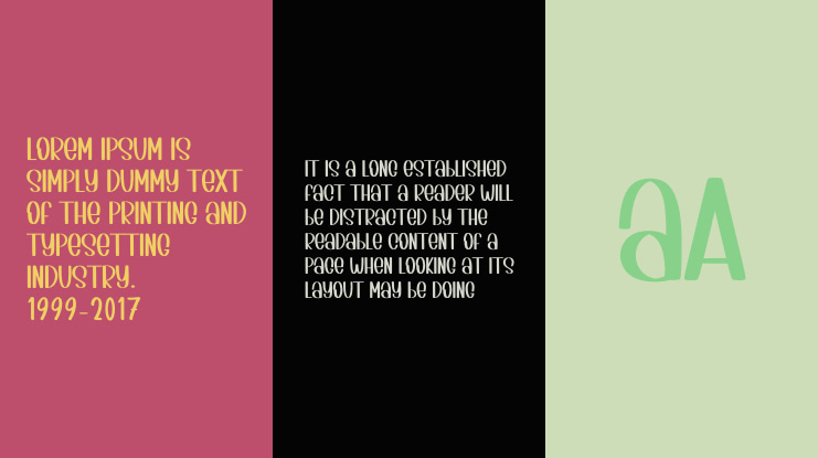 Quality Hunting Font