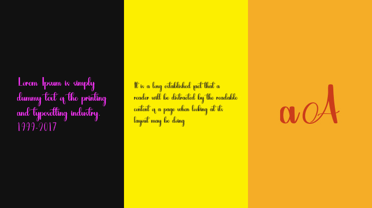 Smithson Birthday Font