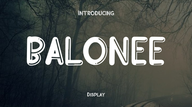 BALONEE Font