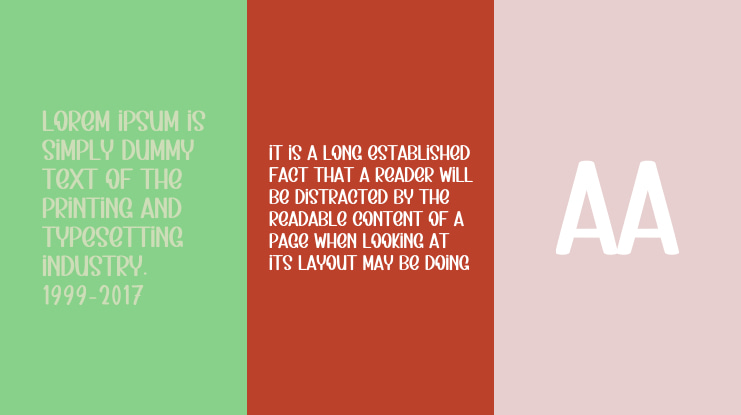 Camping Planner Font