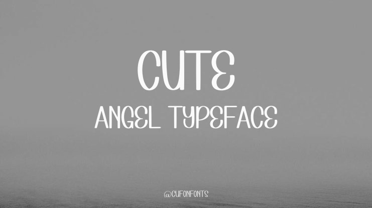 Cute  Angel Font