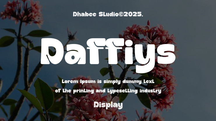 Daffiys Font