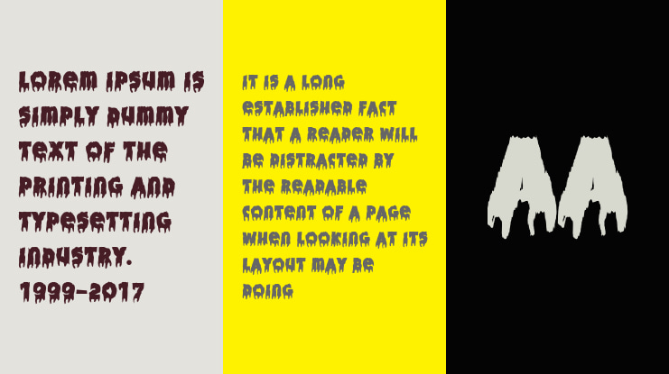 Handwriting Melted Font