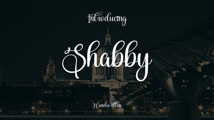 Shabby Font