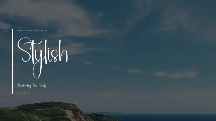 Stylish Handwriting Font