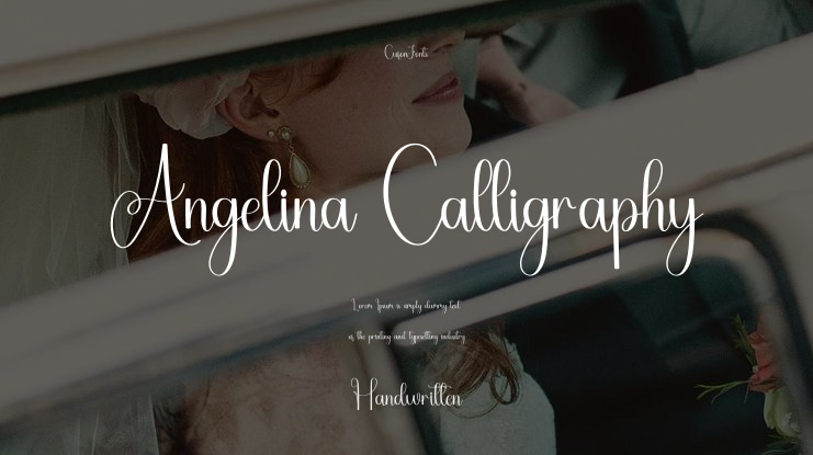 Angelina Calligraphy Font