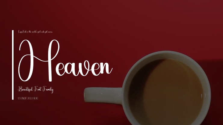 Heaven Beautiful Font