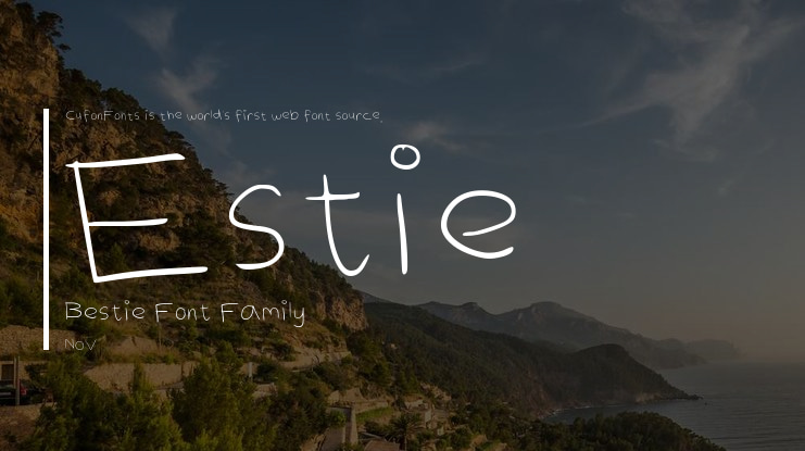 Estie Bestie Font