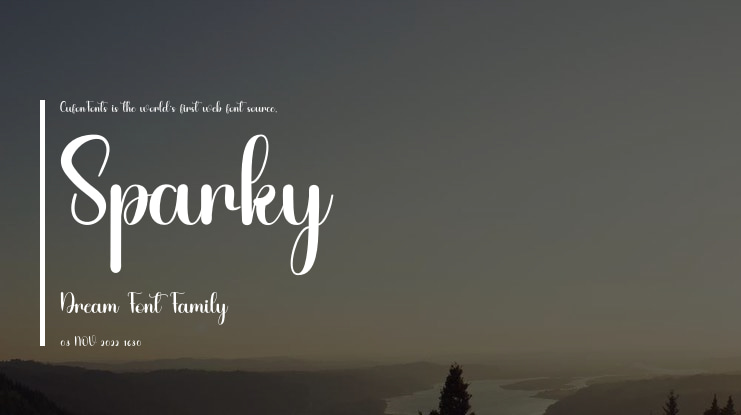 Sparky  Dream Font