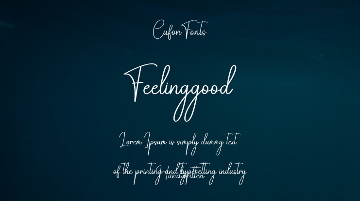 Feelinggood Font