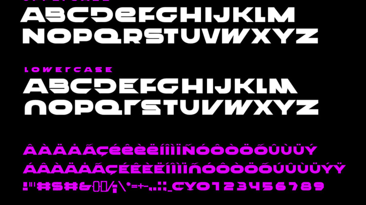 Trickr Logo Font Family