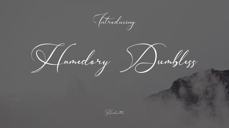 Hamedory Dumbless Font