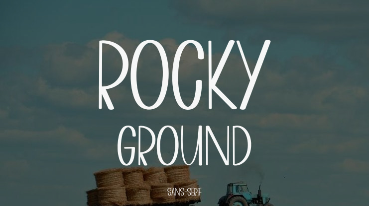 ROCKY GROUND Font