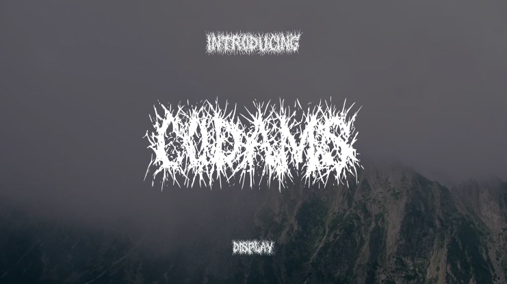 Codams Font