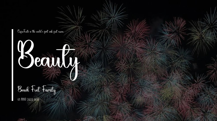 Beauty Beach Font