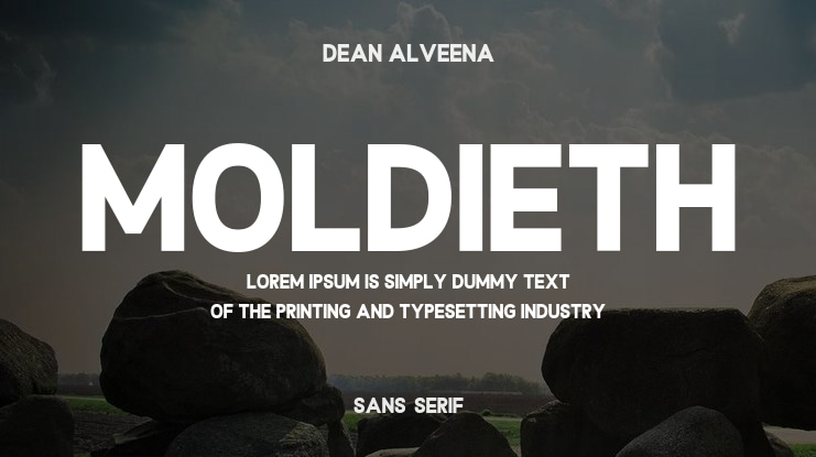 Moldieth Font